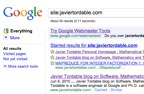 Google promotion for Webmaster Tools
