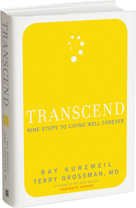 TRANSCEND book by Ray Kurzweil and Terry Grossman