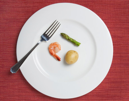 Calorie restriction diet.