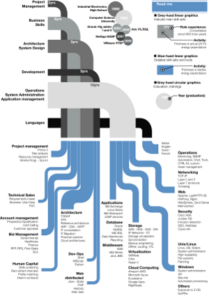 Infographic resume of Gabriele Bozzi