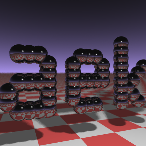 Raytracer output